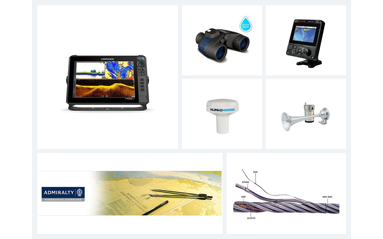 Navigation equipment and ship's stores